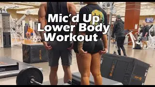 Mic'd Up Lower Body Workout