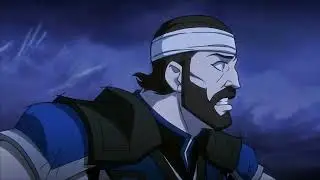 Sub-Zero hourglass visions - Mortal Kombat Legends