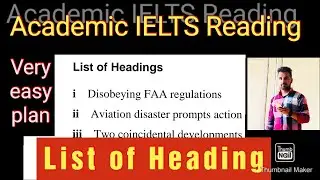 How to solve :- List Of Headings ( Air traffic control in the USA)
