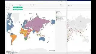 Tableau notes 4: plotting some graphs, generate world map, countries in 1970 (cont'd)