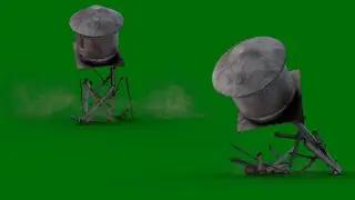 Free Destruction VFX Green Sreen