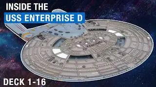 Inside the USS Enterprise D (Deck 1-16)