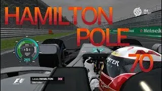 rFactor F1 2017 - Lewis HAMILTON 44 - Onboard Lap Monza [720p50]