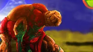 The Covenant  monster  in chains - inspired by Marathon lore-  Halo Lore.