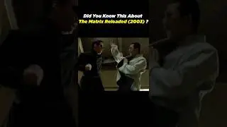 Did You Know This About THE MATRIX RELOADED (2003)? #shorts #thematrix #michelleyeoh