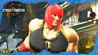 Street Fighter 6 ⁴ᴷ Arcade Mode (Marisa gameplay)