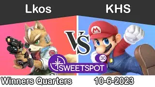 Sweetspot #30 - Lkos (Fox, Bowser) vs KHS (Mario, Sora) WR1 - SSBU