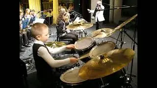 Europe - The Final Countdown - Drum Cover - Даниил Варфоломеев с оркестром   