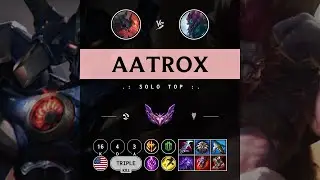 Aatrox Top vs Trundle - NA Master Patch 14.9