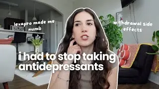 coming off lexapro | antidepressant withdrawal (again)