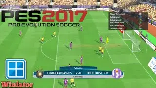 Pro Evolution Soccer 2017  Winlator 9.0 New Update