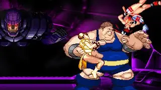 CHUN LI & MAI SHIRANUI VS BLOB (SENSUAL)