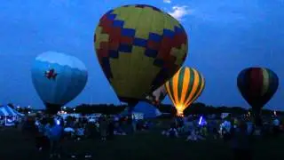 Waterford Night Balloon Burn1