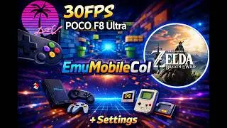 The legend of Zelda: Breath of the Wild Eden 0.2.0 - POCO F8 ULTRA 30 FPS - 