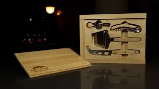 Laurelwood Cheese & Wine Tool Set - Logomark - PromoErrday - ep1822