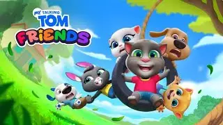 🏡🐶🐾 Spend A Day Together With My Tom Friends Gameplay Android , iOS #mytalkingtomfriends