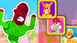 CyberStar vs JeremyDump ThorThuderGod MadMike Bowmasters 2021 Game Tricker 69
