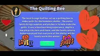 The Quilting Bee 🐝 #virtualfamilies3 #bee #shorts #shelter