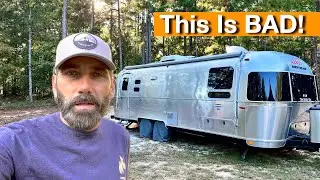 WE FOUND A HUGE PROBLEM IN OUR AIRSTREAM...(Part 1)