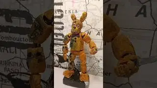 spring bonnie#plastilina#animatronic#fnaf#shorts#springbonnie