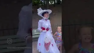 Any visit with Mary Poppins is practically perfect in every way!!!!