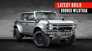MAXLIDER Transformation!  2023 Iconic Silver Ford Bronco Wildtrak
