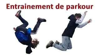 Session de parkour intense avec mon ami Eliott