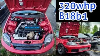 Turbo Civic 320whp 40-120