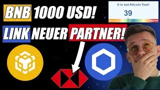 Chainlink (LINK) und Binance (BNB) mit super NEWS! 