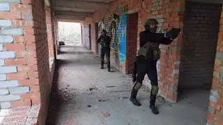 Airsoft friendly battle | NO FPS LIMIT | ABANDONED HOTEL | LITHUANIA | 2022.04.24 | #6