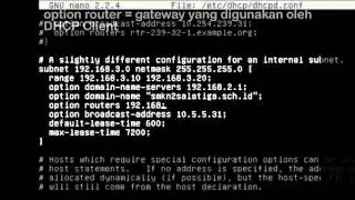 Instalasi DHCP Server Debian 6