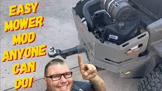 MODIFYING A 2”  RECEIVER HITCH TO FIT MY 2022 SPARTAN RZHD ZERO TURN MOWER