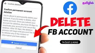 Delete facebook account Permanently | How to delete a facebook account (2023)