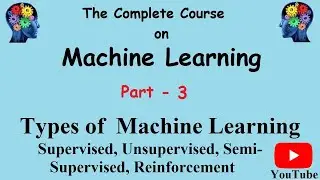 Machine Learning Part 3 | Types of Machine Learning | Supervised, Unsupervised | by PremnArya