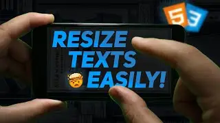 Resize Text in HTML using a SECRET Formula!