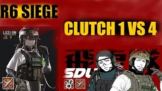 RAINBOW SIX SIEGE / CLUTCH 1 VS 4
