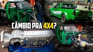 ADAPTAÇÃO DO CÂMBIO BETINE NA SAVEIRO 4X4 MALASSISE