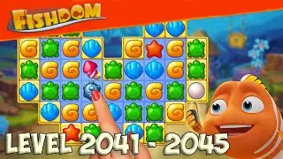 Fishdom level 2041 - 2045 HD
