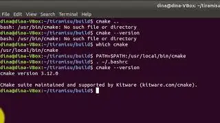 Cmake hwo to fix the problem no such file or directory