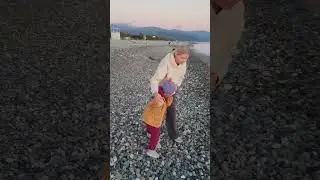Крайний вечер ✈️пляж на границе с Абхазией 🌊