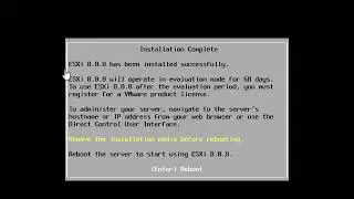 Install ESXi 8 on a host using the Interactive Installer