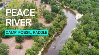 ☮️ How to Camp, Paddle, Fossil on Peace River with Canoe Outpost Arcadia Florida