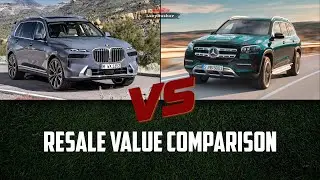 2023 BMW X7 vs 2023 Mercedes Benz GLS 450: 5-Year Resale Value Comparison