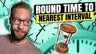 Round Time to Nearest Interval (15 min / 30 min / hour ) in Power Query