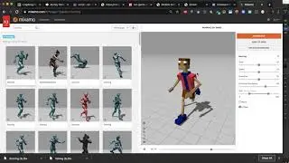 MagicaVoxel to Mixamo to Blender to Three.js or Aframe.js