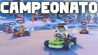 6 idiotas competitivos competem no Mario Kart do Party Animals