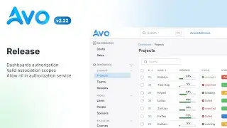 Avo 2.22 - Authorization for dashboards and associated scopes