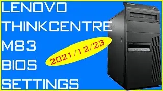 Lenovo ThinkCentre M83 BIOS settings #418