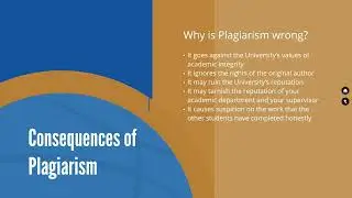 Anti - Plagiarism: Consequences of Plagiarism