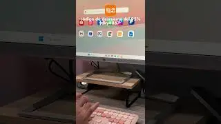 Teclado y mouse de Temu
